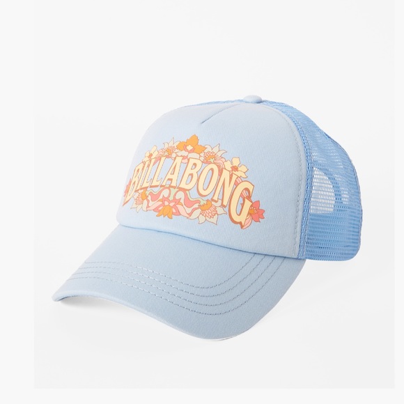 3X HP! NWT Billabong Aloha Forever Trucker Hat - Picture 2 of 5